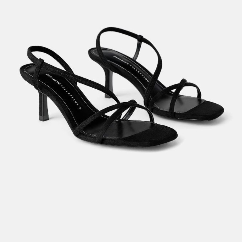 Zara Midheel Strap Sandals
